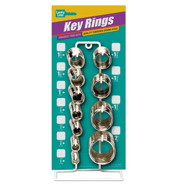 Split Key Ring Display