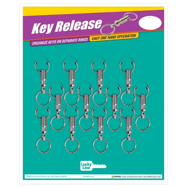 QUICK RELEASE KEY RING  12ea/CD